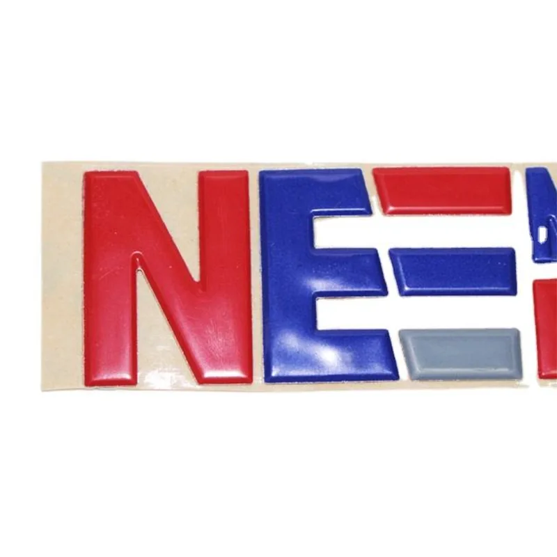 3D Soft Emblem Sticker