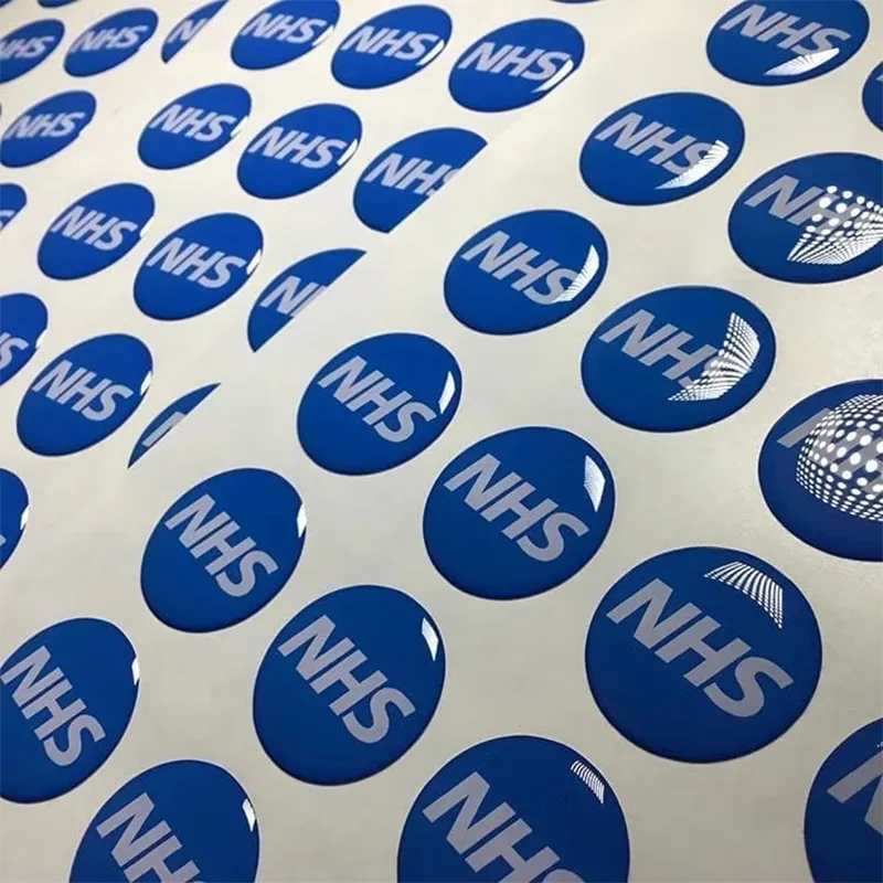 Domed Epoxy Resin Labels
