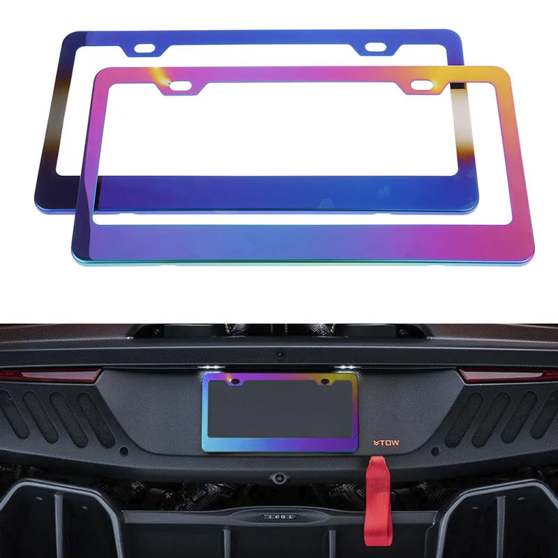 Easy to Install Car License Plate Frame