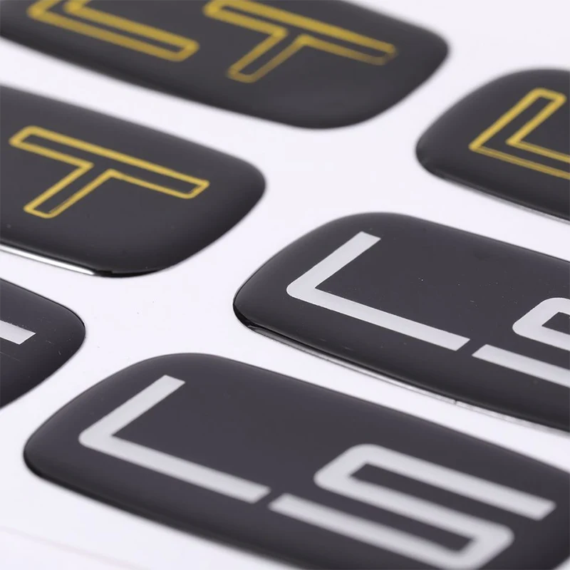 Epoxy Resin Sticker With Self-adhesive