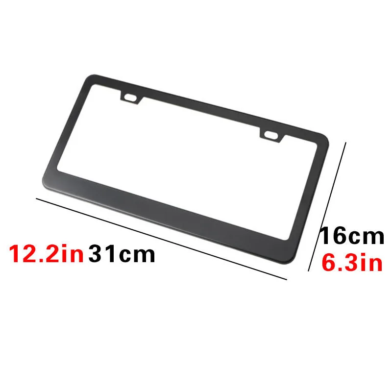 Plastic Car License Plate Frame